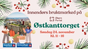 Velkommen til innendørs bruktmarked på Økern Portal - 24. november 2024